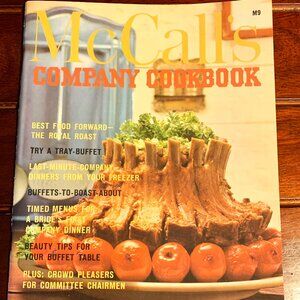 Vintage McCall's Company Cookbook, M9 in the McCall's Cookbook Collection series